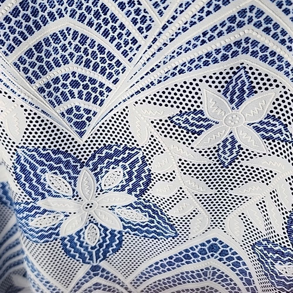 Textured Floral A~Line Skirt Size M - Picture 4 of 7